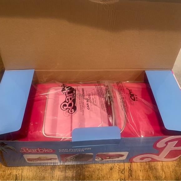 Barbie The Movie Collectible Pink Corvette Convertible AMC Popcorn Container - Picture 8 of 9